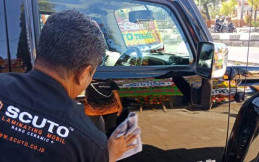 Scuto 'Laminating Mobil' Kini Hadir di Tegal