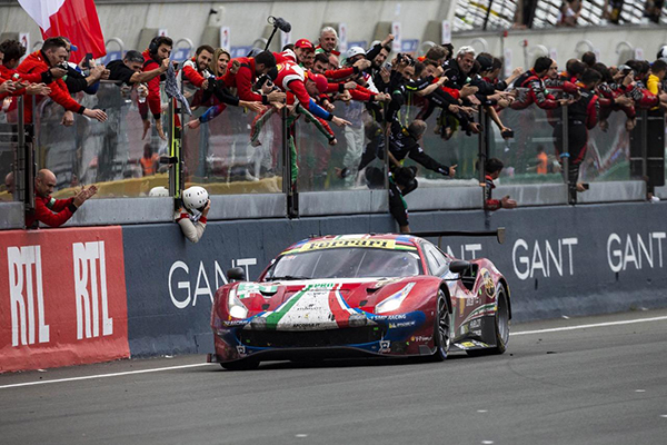 Ferrari Ambil Bagian di Kelas WEC GTE-Am Balap Le Mans 24 Jam
