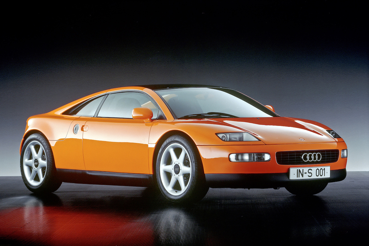 Audi Quattro Spyder, Melegenda di Frankfurt Auto Show 1991