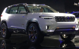 SUV Futuristik Jeep Yuntu Tampil Perdana