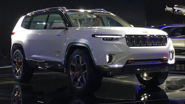 SUV Futuristik Jeep Yuntu Tampil Perdana