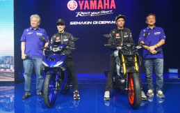 Yamaha Resmi Perkenalkan MT-15 dan New MX-King 