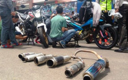 Razia Knalpot Bising di Jalan Raya, Ini Kata Katros Garage 