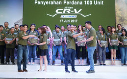 HPM Serahkan 100 unit All New Honda CR-V Turbo kepada konsumen