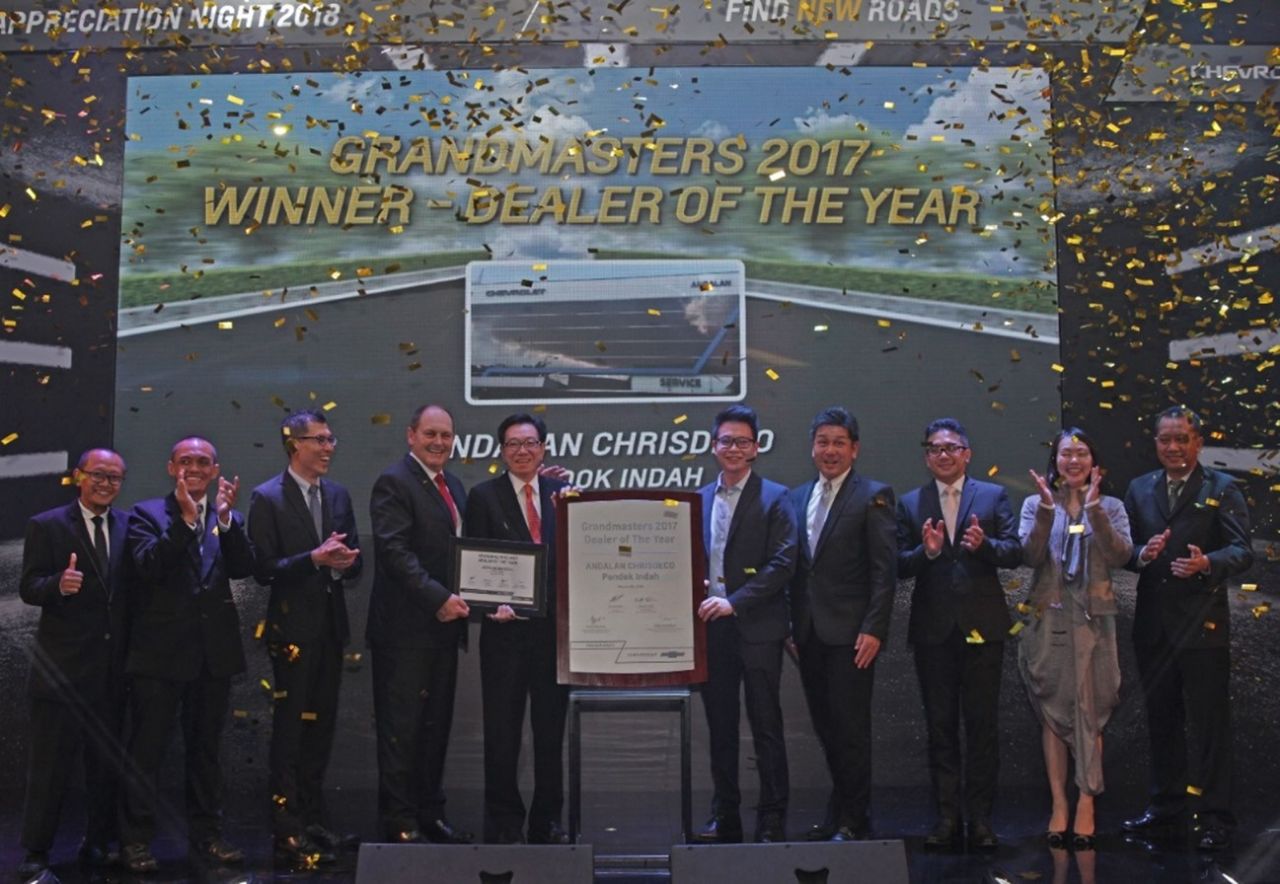 GM Indonesia Apresiasi Dealer Chevrolet untuk Kinerja Terbaik