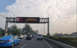 Ada Pemasangan Papan Informasi Digital di Ruas Tol JORR, Pengguna Jalan Diminta Atur Waktu
