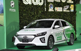 Tahun Depan, Pelanggan GrabCar di Indonesia Bakal Dilayani Hyundai Ioniq Electric