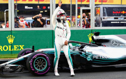 Bottas Gagal Finish, Lewis Hamilton Raih Pole di Kualifikasi GP Australia