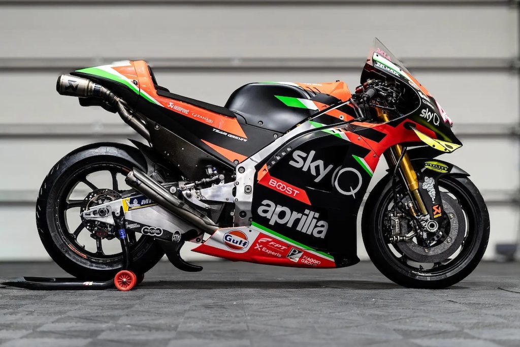 Motor Balap Aprilia RS-GP Milik Aleix Espargaro Bakal Dilelang