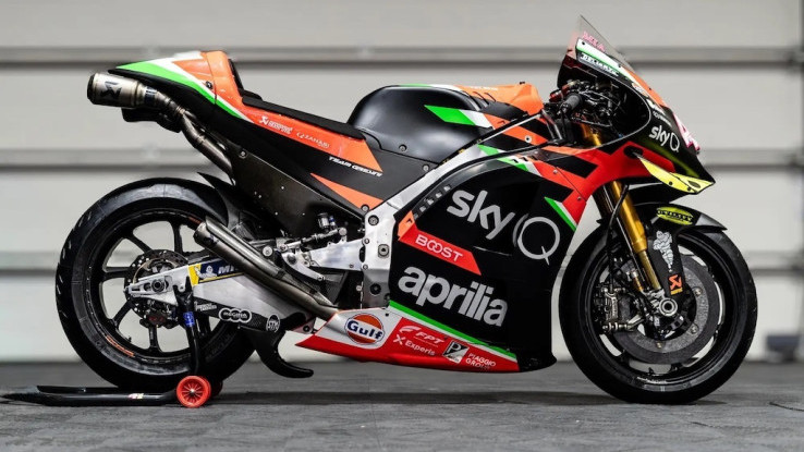 Motor Balap Aprilia RS-GP Milik Aleix Espargaro Bakal Dilelang