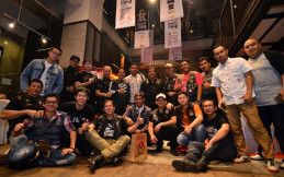 Ratusan Bikers Harley Davidson Geruduk Gedung Mabua