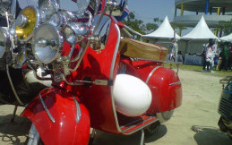  Excel SS 180, Main Lampu Cirikan Gaya Mods Mayday