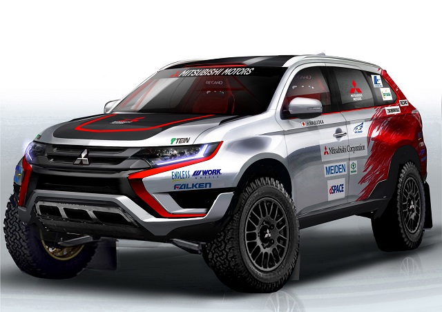Mitsubishi Outlander Ikut di Event Baja Portalegre 500 Challenge