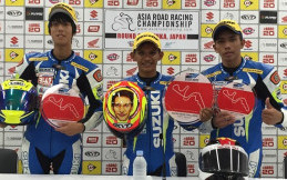 Pebalap Andreas Gunawan Kumandangkan Indonesia Raya di SAC Jepang 