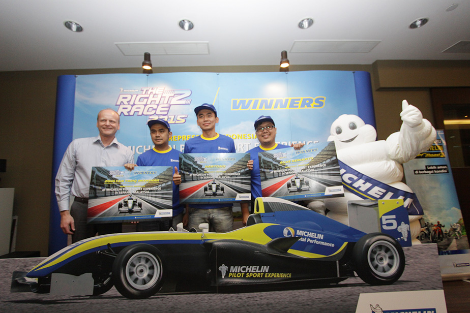 Indonesia Kirim 3 Pemenang Untuk Ajang Michelin Pilot Sport Experience