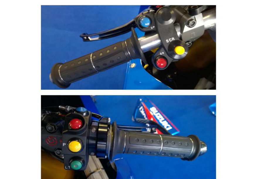 Team Suzuki Ecstar Jelaskan Fungsi Tombol di Stang GSX RR