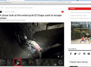 Pelarian El Chapo Dari Penjara Gunakan Motor Honda