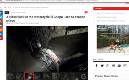Pelarian El Chapo Dari Penjara Gunakan Motor Honda
