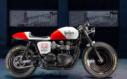 Triumph Bonnevile Terinspirasi dari Ayrton Senna F1`