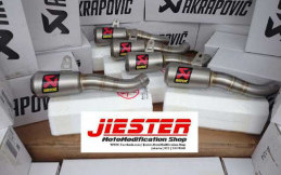 Knalpot Akravopic GP Titanium Cocok untuk motor Yamaha MT 25
