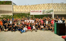  Halal Bihalal Ngumbar Komunitas Otomotif di Bintaro