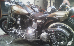 RAT BELEL Chopper Harley Davidson Made In Anto Buldog