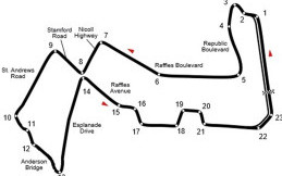 Sirkuit Formula 1 Marina Bay Singapura Ubah Layout Tikungan