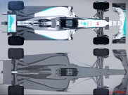 Ilustrasi Bentuk Mobil Balap F1 Dua Tahun Lagi