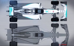 Ilustrasi Bentuk Mobil Balap F1 Dua Tahun Lagi