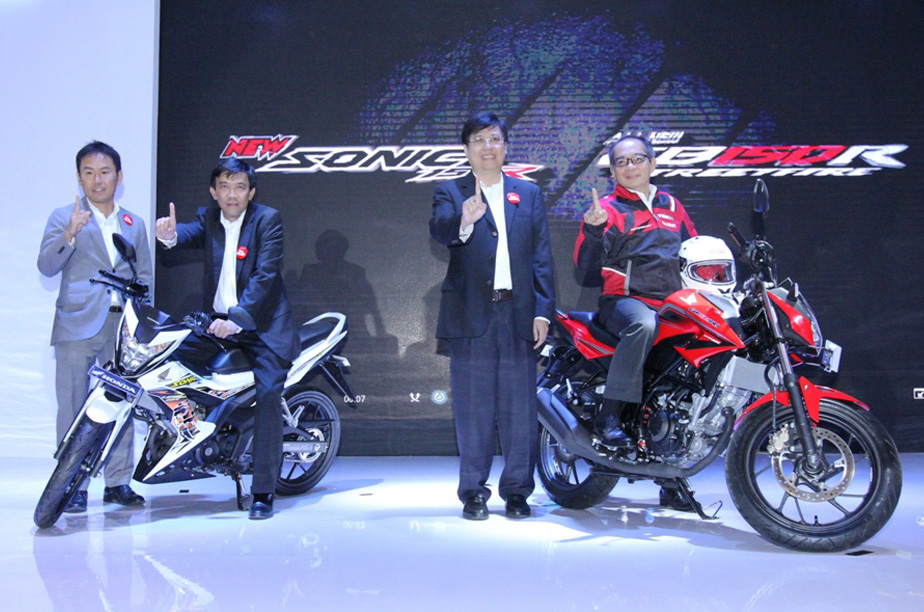 AHM Luncurkan 2 Model Baru All New Honda CB150R StreetFire dan New Honda Sonic 150R