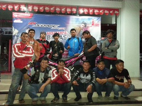 PHB Nobar MotoGP sembari Kenalkan Honda Sonic dan CB150R