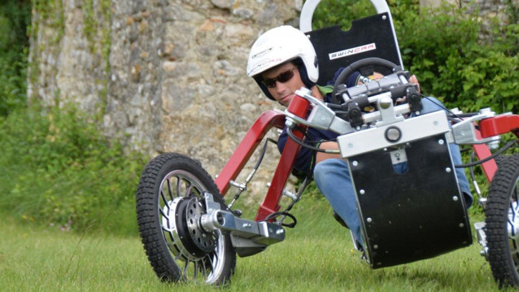 E Spider,Kendaraan listrik mirip Laba laba buatan Mecanroc