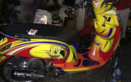 Chikoy Pant Custom, Ubah Motor Kusam Jadi Menarik