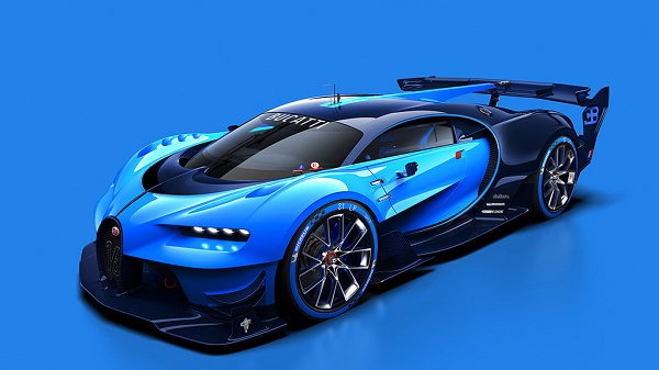 Ini Bentuk Asli Bugatti Vision Gran Turismo