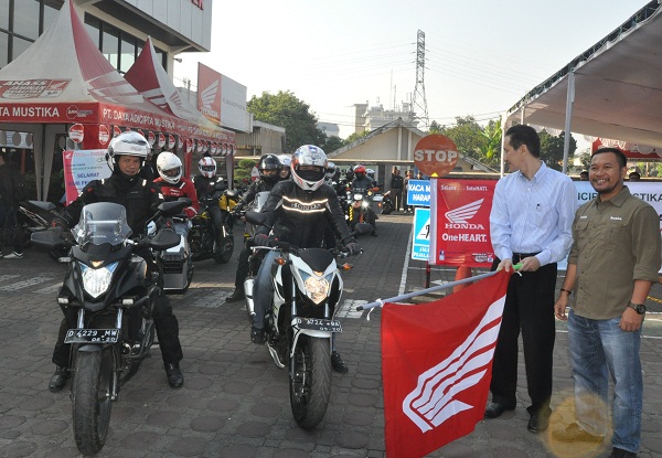 DAM Ajak Konsumen Big Bike Honda  Eksplorasi Aspal Jawa Barat