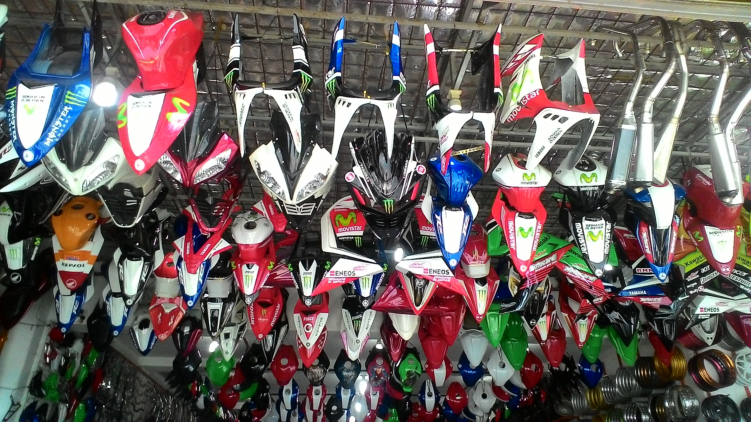 Ubah Tampilan di Harapan motor