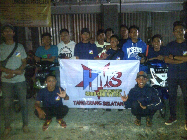 HMS (Hayang Matic Style): Komunitas Skuter Matic Bergaya Thailand Look