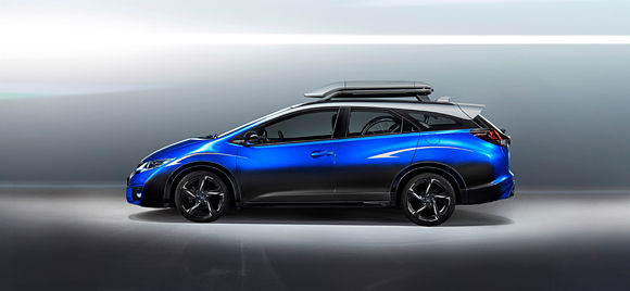 Honda Akan Perkenalkan Civic Tourer 