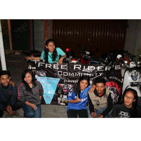 Free Riders Terapkan Sharing, Salurkan Hobi dan Touring