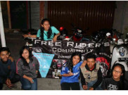 Free Riders Terapkan Sharing, Salurkan Hobi dan Touring