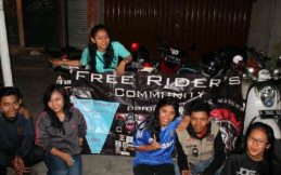 Free Riders Terapkan Sharing, Salurkan Hobi dan Touring