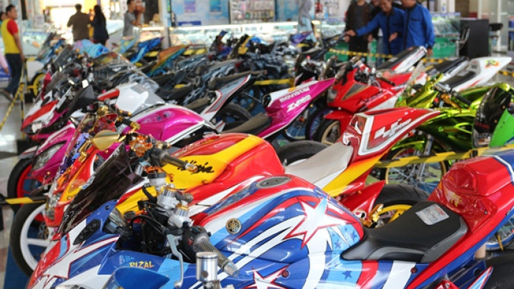 Puluhan Ninja Gegerkan Kontes Modifikasi 