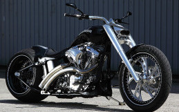 Ini Tampilan HD Softail Evo 3330 yang Telah Dimodifikasi