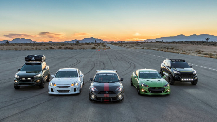 Hyundai Pamerkan Enam Kendaraan Custom di SEMA Show 2015