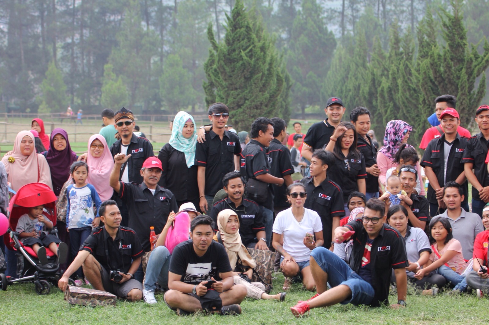 Komunitas Mobil TEVCI Gelar Kopdar dan Family Gathering di Lembang
