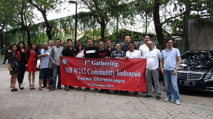Gathering Mercedes Benz W212 Community Indonesia