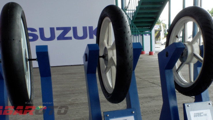 IRC Pasok Ban Balap Suzuki Indonesia Challenge season 2