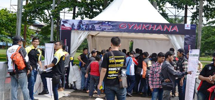Suzuki Gymkhana-Moto Competition Sentul Diikuti 400 Pendaftar
