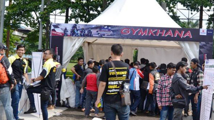 Suzuki Gymkhana-Moto Competition Sentul Diikuti 400 Pendaftar