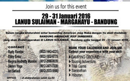 Ratusan American Jeep akan Tumplek di Lanud Sulaiman Bandung